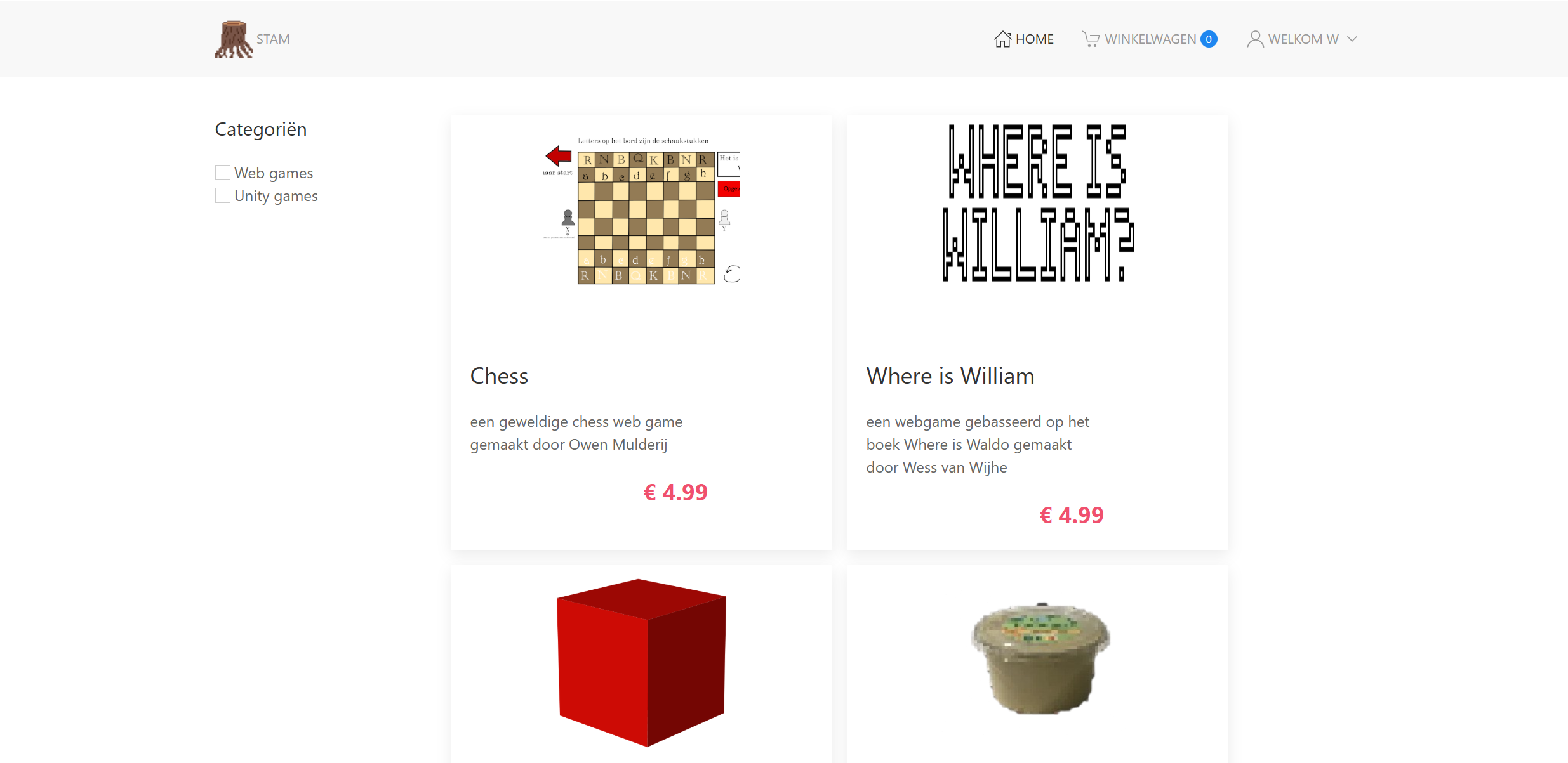 stam webshop